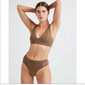 RicherPoorer High Cut Bralette/High Brief Set L/XL